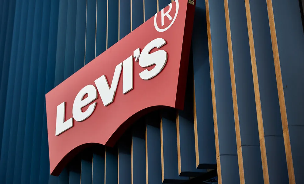 evolução da marca Levi's